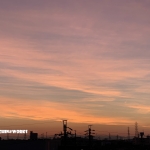 朝焼けが撮りたくて