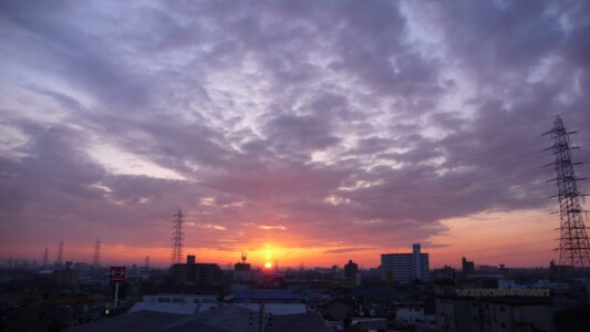 2007/03/09 朝日が登る その1 2007/03/09 朝日が登る その1