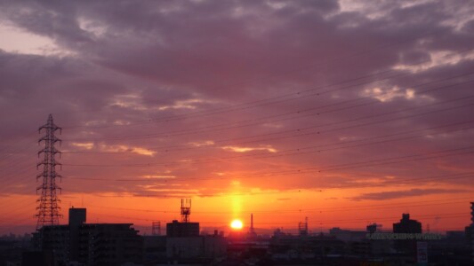 2007/03/09 朝日が登る その2 2007/03/09 朝日が登る その2