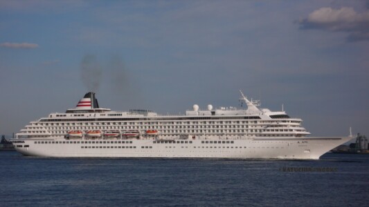 稲永埠頭 飛鳥Ⅱ 出港 その6 稲永埠頭 飛鳥Ⅱ 出港 その6