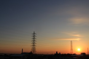 2019/1/30 夕日 右 2019/1/30 夕日 右