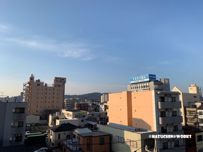 静岡市清水区 ホテルからの景色 静岡市清水区 ホテルからの景色