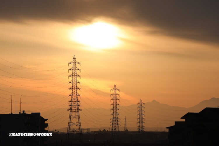 2019/02/18 夕日 その1 2019/02/18 夕日 その1