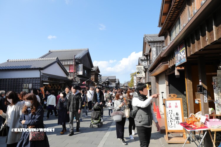 2019/03/31 伊勢神宮 おかげ横丁の人混み 02 2019/03/31 伊勢神宮 おかげ横丁の人混み 02
