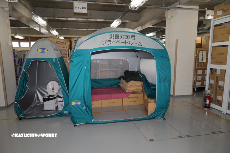 2019/03/31 伊勢市防災センター 災害用プライベートルーム 2019/03/31 伊勢市防災センター 災害用プライベートルーム