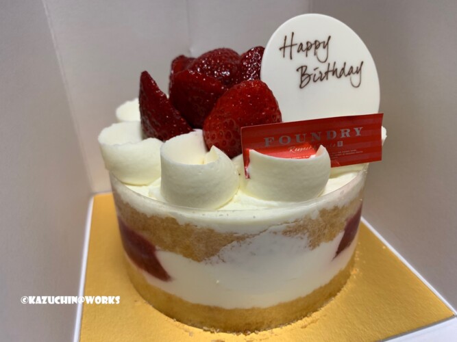 2019/04/29 FOUNDRY’s Birthday Cake inside 2019/04/29 FOUNDRY’s Birthday Cake inside