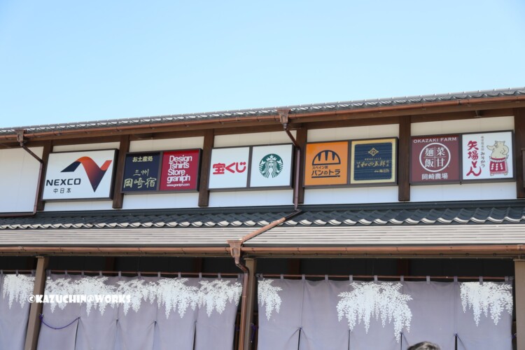 2019/05/04 新東名 岡崎SA 入店看板 2019/05/04 新東名 岡崎SA 入店看板