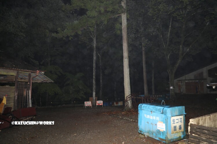 2019/05/04 愛知県民の森 Aキャンプ場 ゴミ捨て場とか 2019/05/04 愛知県民の森 Aキャンプ場 ゴミ捨て場とか