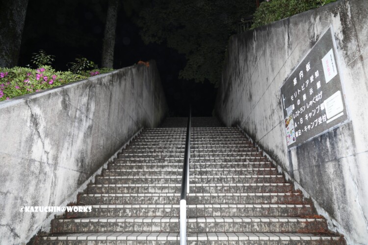 2019/05/04 愛知県民の森 モリトピア愛知 外階段 2019/05/04 愛知県民の森 モリトピア愛知 外階段