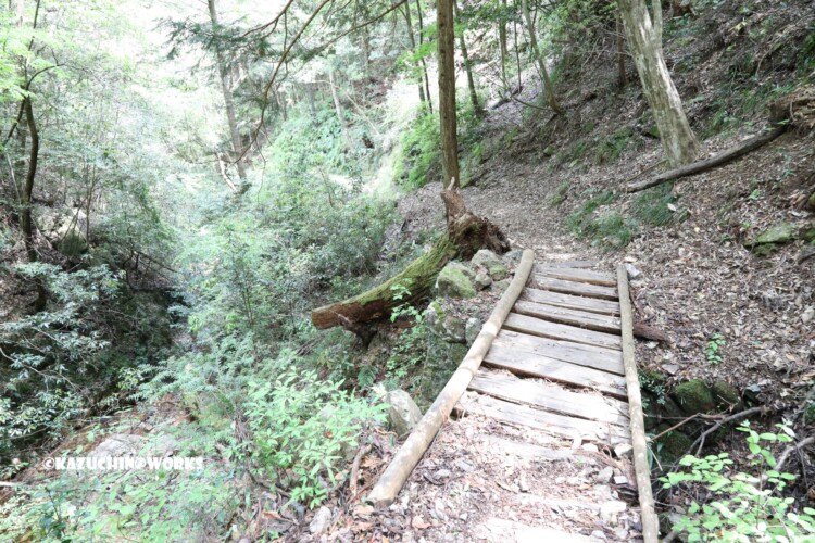 2019/05/05 ~下石の滝 木造橋(渡し)