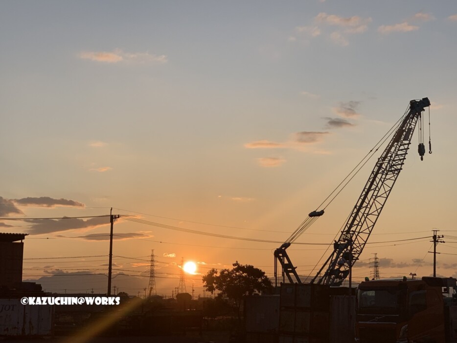 2019/06/12 弥富からの夕日