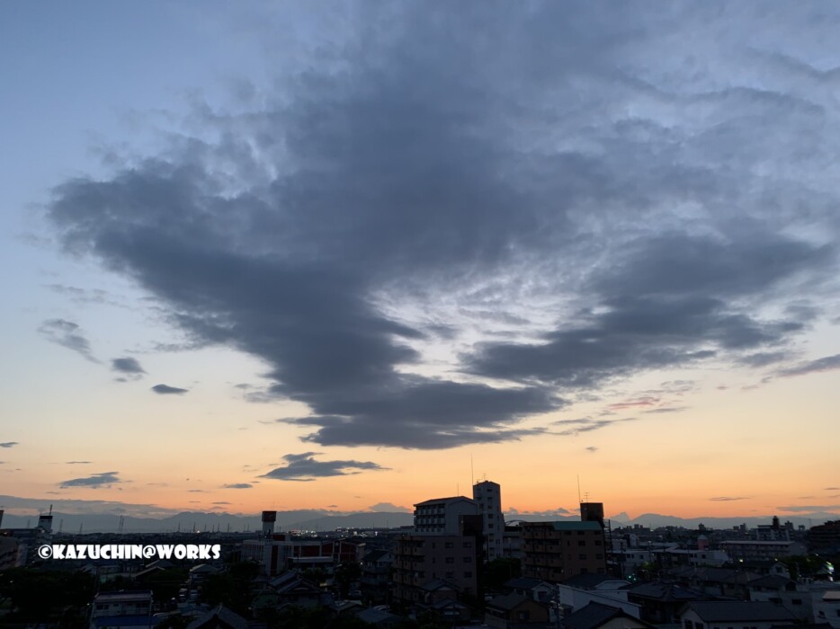 2019/06/12 ご近所夕焼け