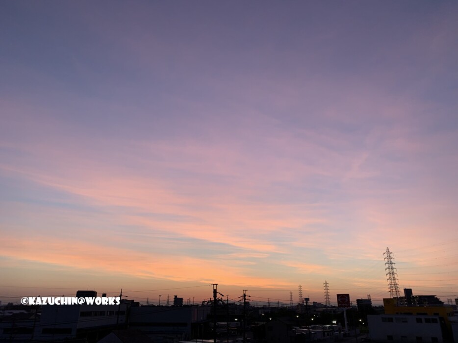 2019/06/14 ご近所朝焼けさん 02