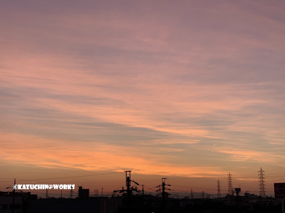 2019/06/14 ご近所朝焼けさん 01