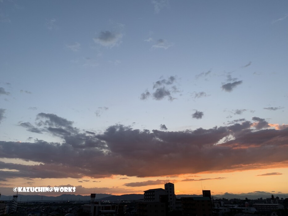 2019/06/22 ご近所夕焼け01