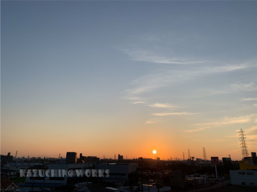 2020年06月20日の朝日 その01 2020年06月20日の朝日 その01