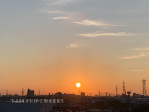 2020年06月20日の朝日 その02 2020年06月20日の朝日 その02