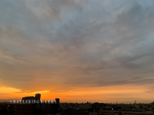 2020年06月23日の夕日 その02 2020年06月23日の夕日 その02