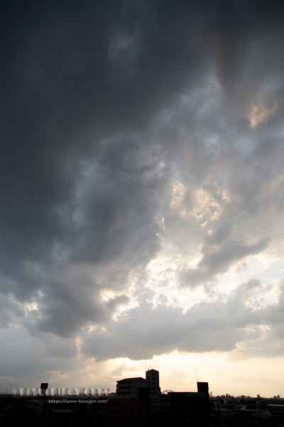 2020年06月26日の夕日 その01 2020年06月26日の夕日 その01