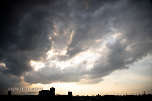 2020年06月26日の夕日 その02 2020年06月26日の夕日 その02