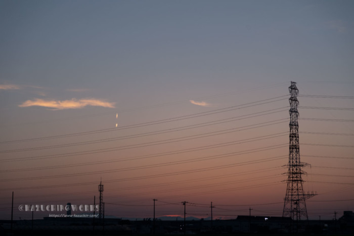 2020年08月01日の日の出前 その01 2020年08月01日の日の出前 その01