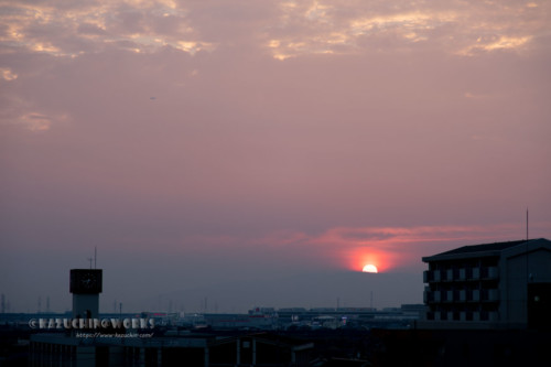2020年08月04日の夕日 その04 2020年08月04日の夕日 その04