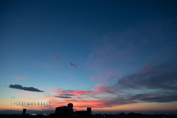 2020年08月17日 日の入後の夕焼け その01 2020年08月17日 日の入後の夕焼け その01