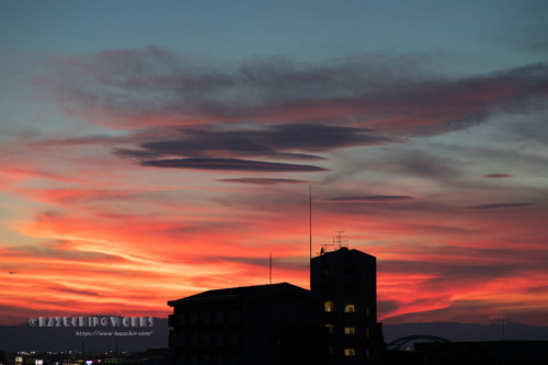 2020年08月17日 日の入後の夕焼け その03 2020年08月17日 日の入後の夕焼け その03